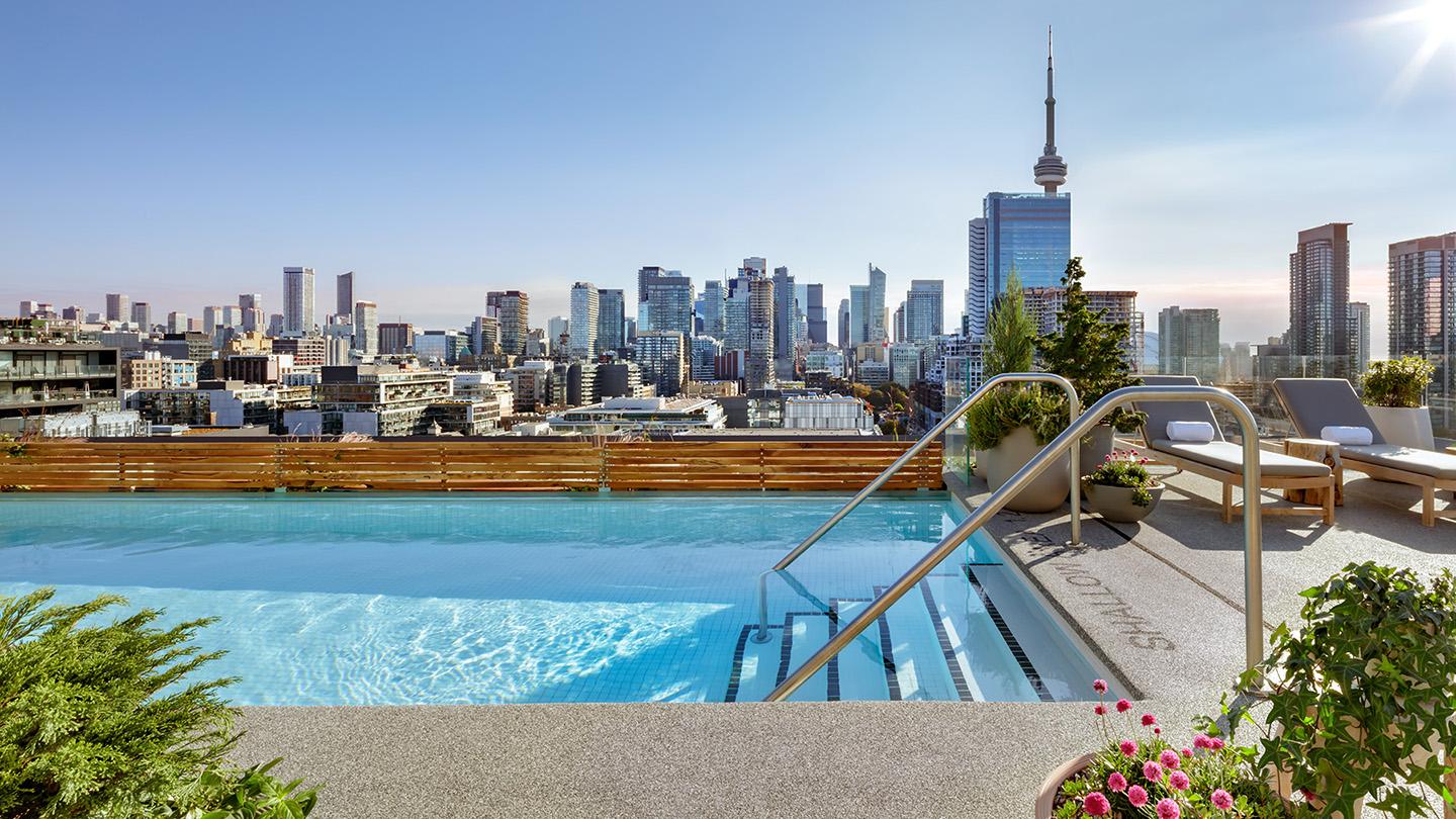 1 hotel toronto rooftop pool design architecture; rockwell group