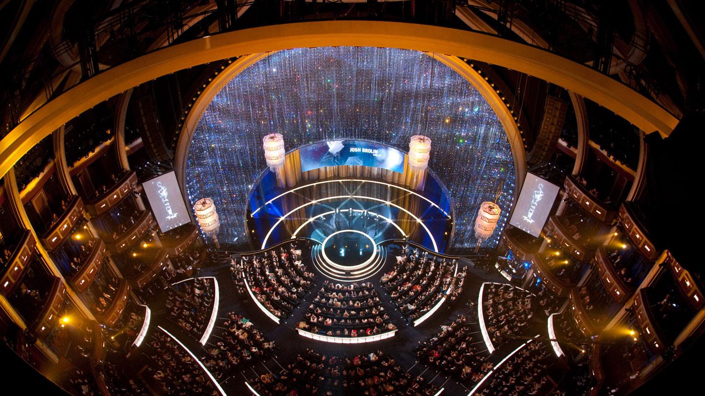 Academy Awards set design by David Rockwell