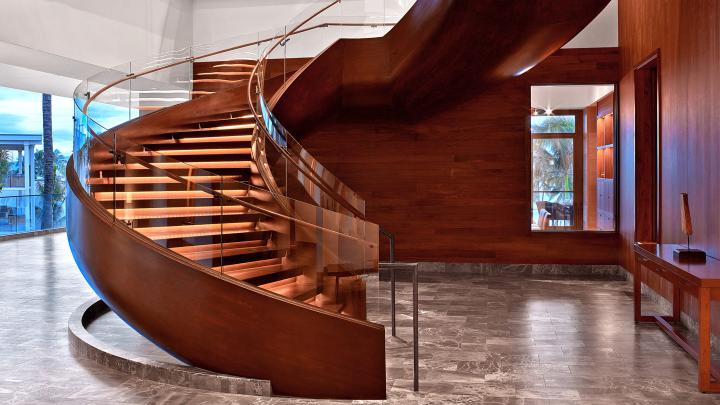 andaz maui winding staircase