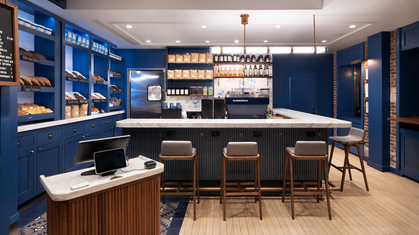bar of daily provisions west village, danny meyer, nyc, interior design, architecture