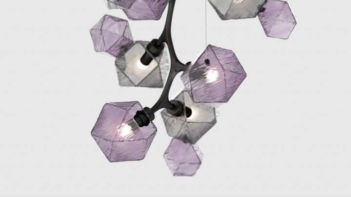 rendering of welles chandelier redesign by david rockwell, gabriel scott
