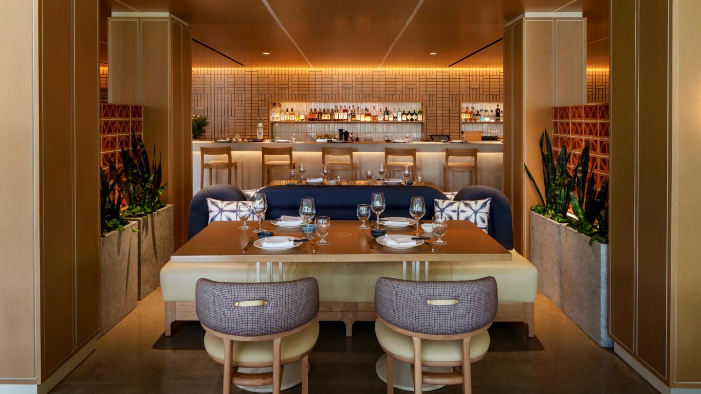 Japanese Bocce Club boca raton florida rockwell group design restaurant interior architecture