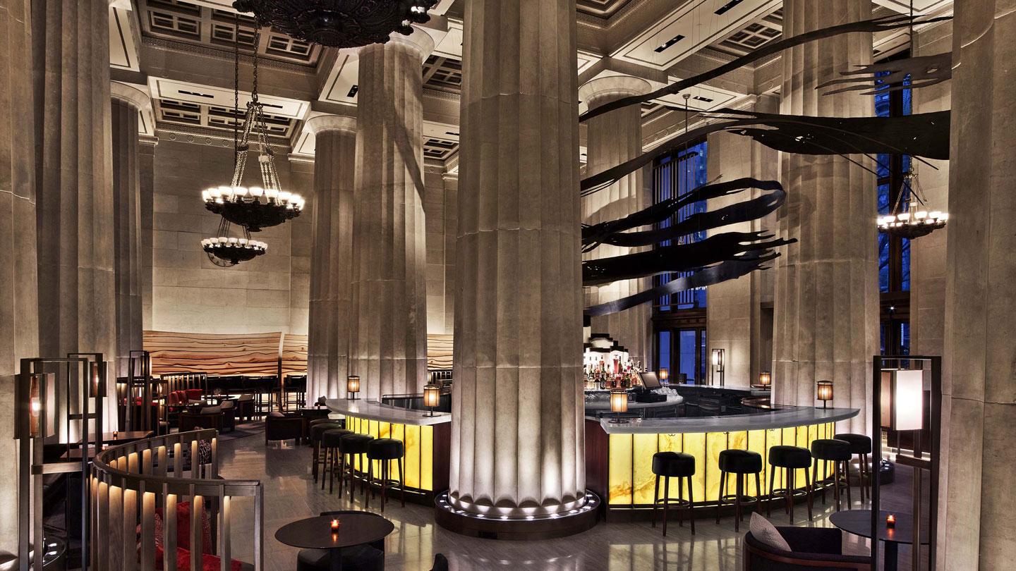 Nobu Downtown designed by Rockwell Group in New York City