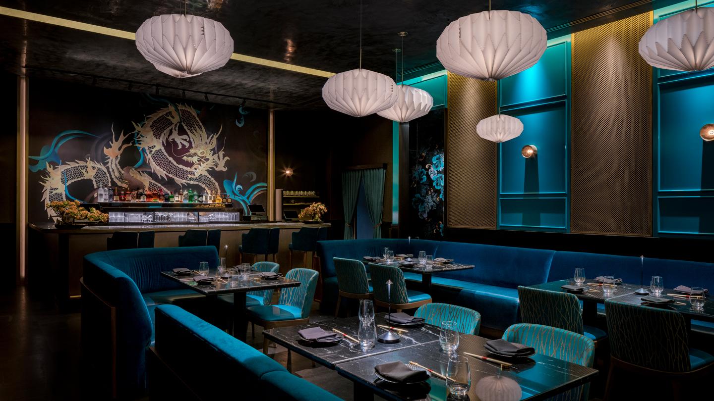 gekko restaurant, japanese restaurant, miami, groot hospitality, bad bunny