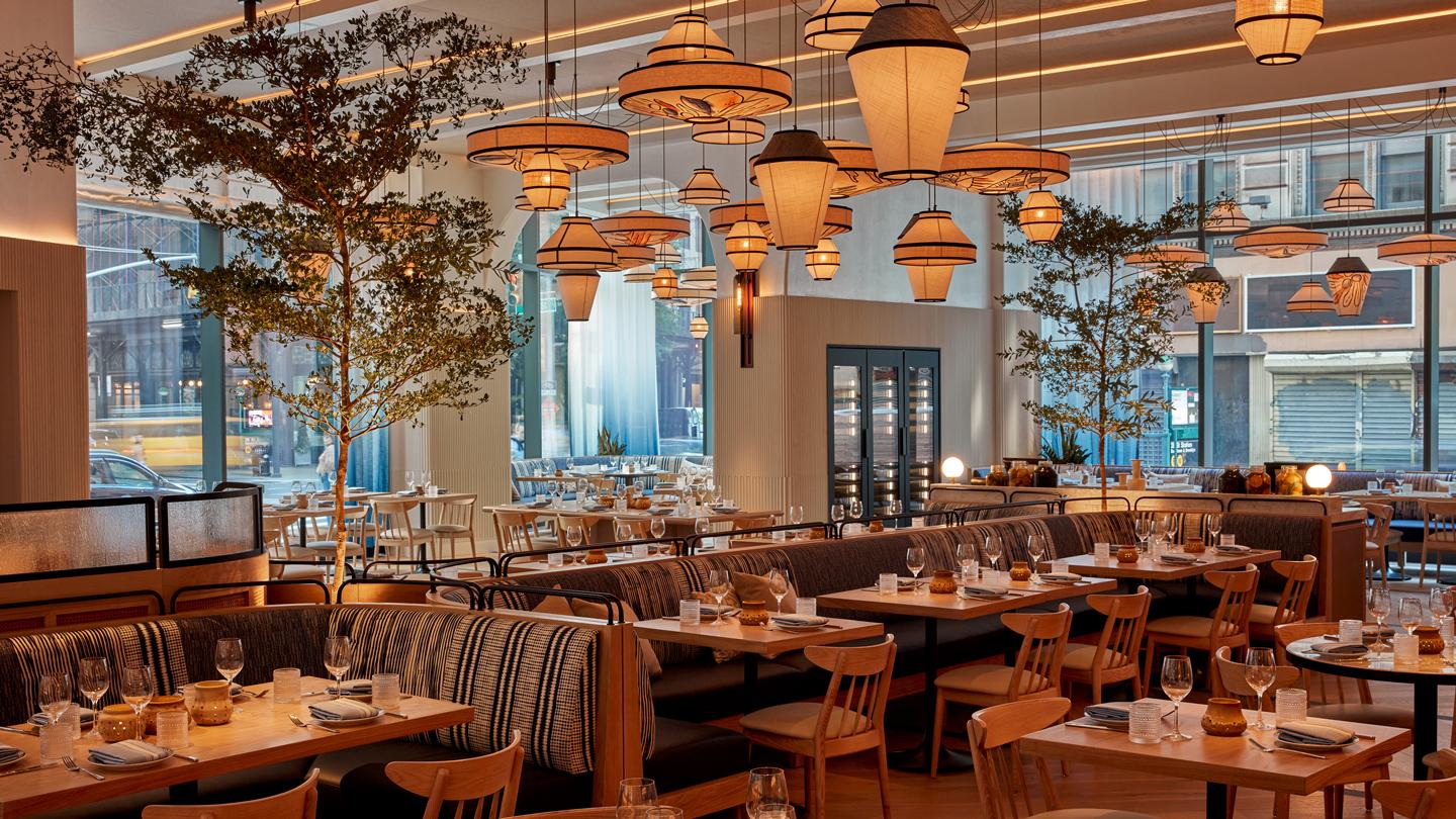 Zaytinya dining room, new york, restaurant design, jose andres