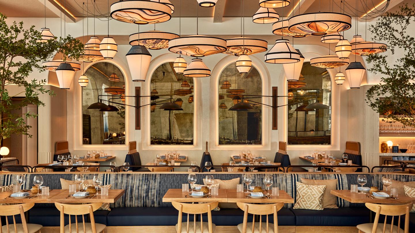 Zaytinya dining room, new york, restaurant design, jose andres