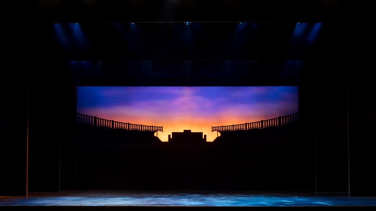 Take Me Out stadium silhouette set design, David Rockwell, Broadway